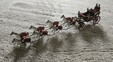 Britains Royal Coronation Coach 1953 Painted Metal Toy Horses Coach Coachmen... picture