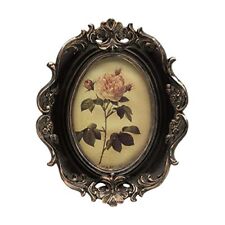 Vintage 4x6 Oval Picture Frame Antique Table Top Display Wall Hanging  Ornate picture
