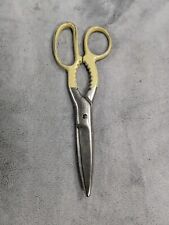 VINTAGE WISS Kitchen Shears Scissors 1950's Jar Claw Bottle Opener USA picture