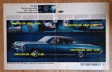1967 Impala SS427 Vintage Large Ad 