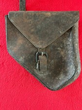 Vintage 1943 WWII M1A1 Gunners Quadrant M82 Artillery Level Case Pouch picture