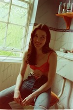 beautiful woman  glamour candid pinup 35mm Negative W8v20 picture