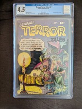 BEWARE TERROR TALES 2 CGC 4.5 OW   GREAT PRECODE HORROR B. BAILY COVER picture