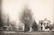Street View West Main St., Hanover MI Michigan 1910 RPPC Photo Postcard COPY picture