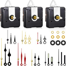 Clock Movement Replacement Kit with Small Hands, Ultra-Quiet Quartz, 3 Sizes picture