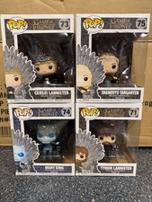 Funko Pop Game of Thrones Cersei #73, Night King #74, Tyrion #71, Daenerys #75 picture
