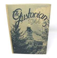 1944 Gustavus Adolphus College V-12 Unit Yearbook Navy Marines Army Student WWII picture