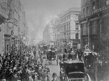 Fleet Street London ca Late 1890s or early 1900s Historic Old Photo picture