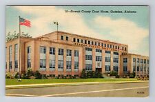 Gadsden AL-Alabama, Etowah County Court House, Antique Vintage Souvenir Postcard picture