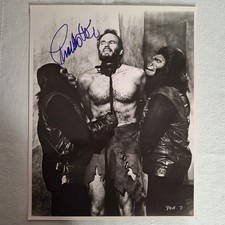 Rare PLANET OF THE APES Autograph CHARLTON HESTON Signed 11X14 B&W Photo w/ COA picture