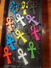 Wholesale Lot of 12 wooden Egyptian Ankh picture