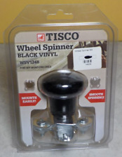 BLACK Vinyl Steering Wheel Spinner Knob fits in Universal Mowers & Tractors NEW picture
