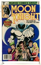 Moon Knight #1 1980 Marvel Comics FN+ Comic Book 1st App Bushman Newsstand picture
