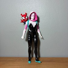 Marvel Power Icons Ghost Spider Talking Spider-Gwen Action Figure Toy Verse Ham picture