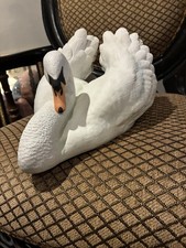 Franklin Porcelain The Silent Swan Limited Edition Bisque Figurine 1983 picture