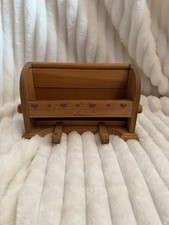 Vintage Dial A Straw Vintage Dial-A-Pick Co Wooden Straw Dispenser picture