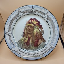 VTG Royal Doulton England Hiawatha Native American Chief  10.5
