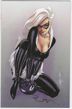 BLACK CAT 2 J SCOTT CAMPBELL SUPERIOR SPIDERMAN 20 VIRGIN HOMAGE VARIANT NM picture