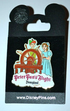 2007 Disney DLR Peter Pan's Flight Peter & Wendy Pin HTF picture