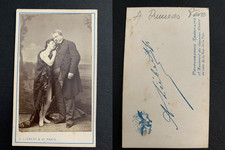 Liebert, Paris, Alexandre Dumas & Adah Isaacs Menken CDV Vintage Albums Print. picture