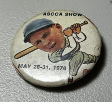 Julius Solters ASCCA SHOW May 28-31, 1976 Button Pin 2” picture