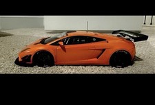 RARE Autoart 1/18 Lamborghini Gallardo Metallic Orange With Spoile No Box picture