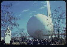 New York City NY 1939 World�s Fair Trylon and Perisphere Theme Center picture