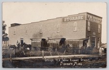 Mankato Minnesota C W Jessup Transfer Storage Horse Wagons RPPC Postcard M & K picture