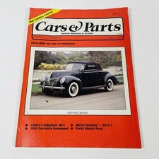 Cars & Parts Volume 21, No. 4, April 1978, 1939 Ford Cabriolet Cover picture