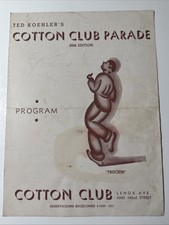 Rare 1935 THE COTTON CLUB Parade Program Herman Stark HARLEM Nightclub NY picture