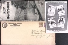1935-36 New Hampshire Pictorial Travel Brochure State Planning Commission picture