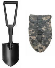 USGI Military GERBER E TOOL ENTRENCHING TOOL SHOVEL w ACU COVER CARRIER picture