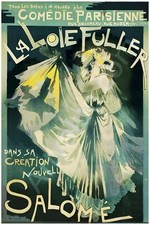 La Loïe Fuller Salomé Poster (1910s) 🌟✨ - 24x36 Art Print picture