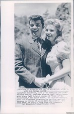1959 Hollywood Frankie Avalon Alana Ladd Guns The Timberland 6x10 Vintage Photo picture