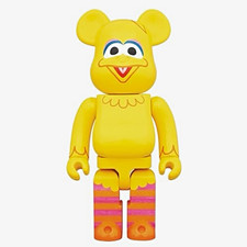 BE@RBRICK Sesame Street Big Bird 400% Animation Figure. Brand new in box. picture