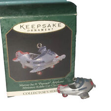 Hallmark Keepsake Miniature Kiddie Car Classics Murray Pursuit Plane 1997 picture