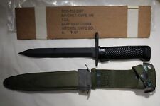 US Military IMPERIAL Knife M6 UNOPENED NOS packaged 7/61 Bayonet Scabbard Set  picture
