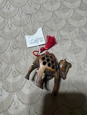 Small Ten Thousand Villages Archana India Carved Wood Camel picture
