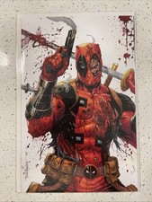 Deadpool Wolverine #1 MegaCon 2025 Tyler Kirkham Battle Damage Virgin Variant NM picture