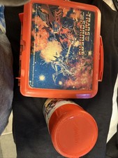 1984 The Transformers plastic lunch box picture