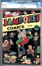 JAMBOREE #1 CGC 9.2- BEAUTY OFF-WHITE PAGES 1946 picture
