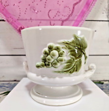 1950s Vintage Hull Tokay Green Grapes Planter Vase 5.5