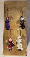 Vintage Ditz Design Red Hat Society Lady Marionette Doll #40133 New In Box picture