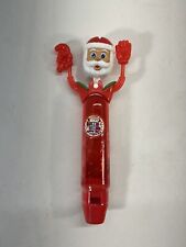 Vintage Clicker Licker Holiday Pop Santa Claus Christmas Whistle picture