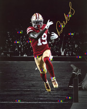 DEEBO SAMUEL SIGNED REPRINT SAN FRANCISCO 49ERS WR AUTOGRAPHED 8
