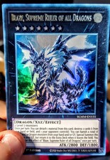 Yu-Gi-Oh Ghost Rare Style Blaze, Supreme Ruler of All Dragons picture
