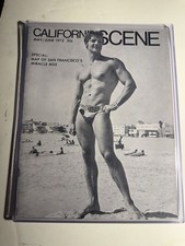CALIFORNIA SCENE MAY/JUNE 1972 VINTAGE CULTURE & PHOTOGRAPHY MAGAZINE -NICE picture