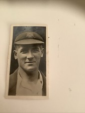 1928 Major Drapkin Australian & English Test Cricketer, H Larwood Notts Card S picture
