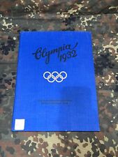 Wehrmacht WW2 Original German Olympia 1932 Olympics Book 100% Complete Mint picture