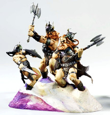 Three Snow Giants Frank Frazetta Ltd 1000 Reel Art Studios Figure 2005 picture